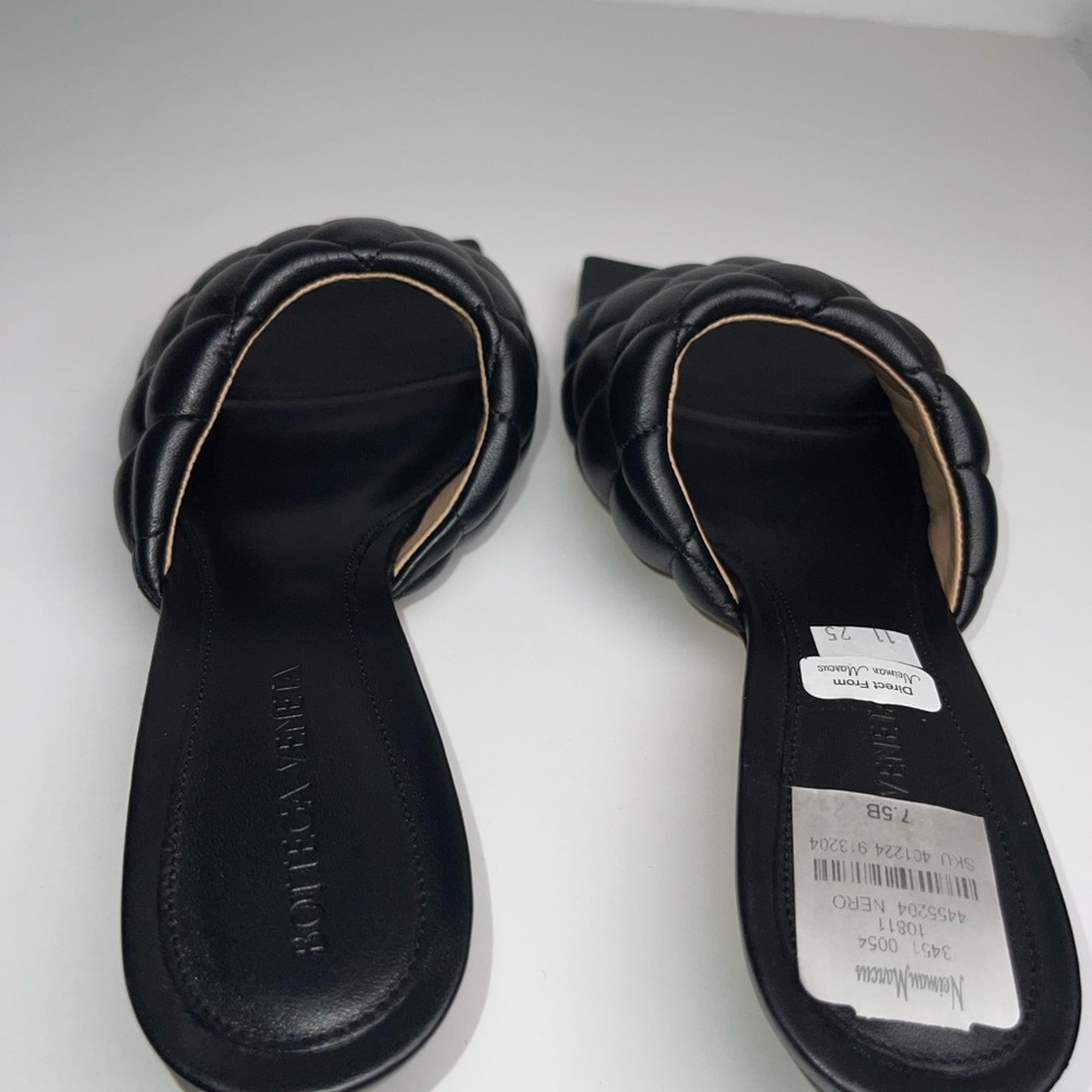 NWT Bottega Padded Mule Black - Picture 9 of 14